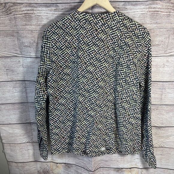 Cabi Print Front Zip Moto Jacket Style 5099 Sz M - Picture 3 of 9